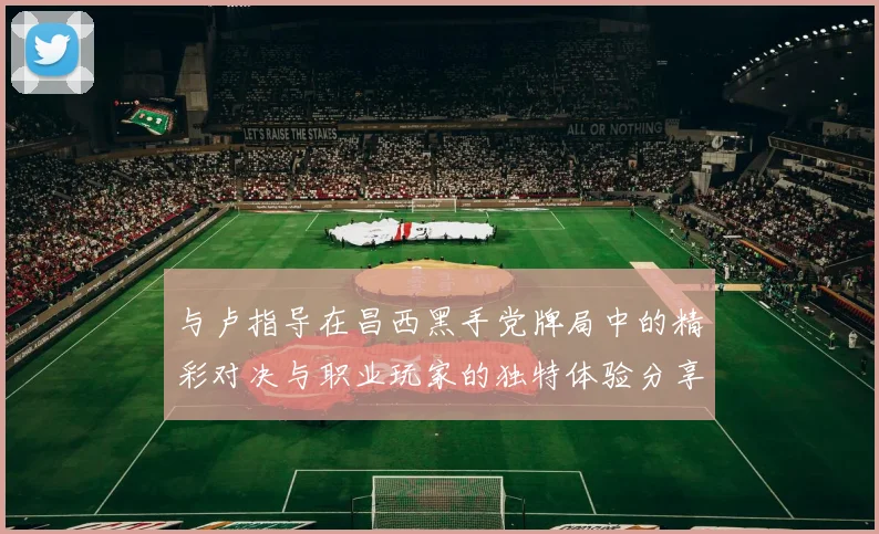 与卢指导在昌西黑手党牌局中的精彩对决与职业玩家的独特体验分享